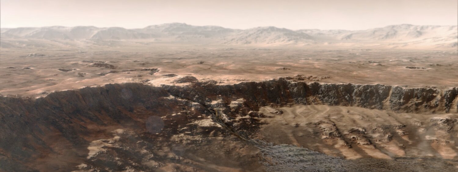 Antik Mars'ta yağmur yağdı mı yoksa kar mı? Yeni çalışma, bunun