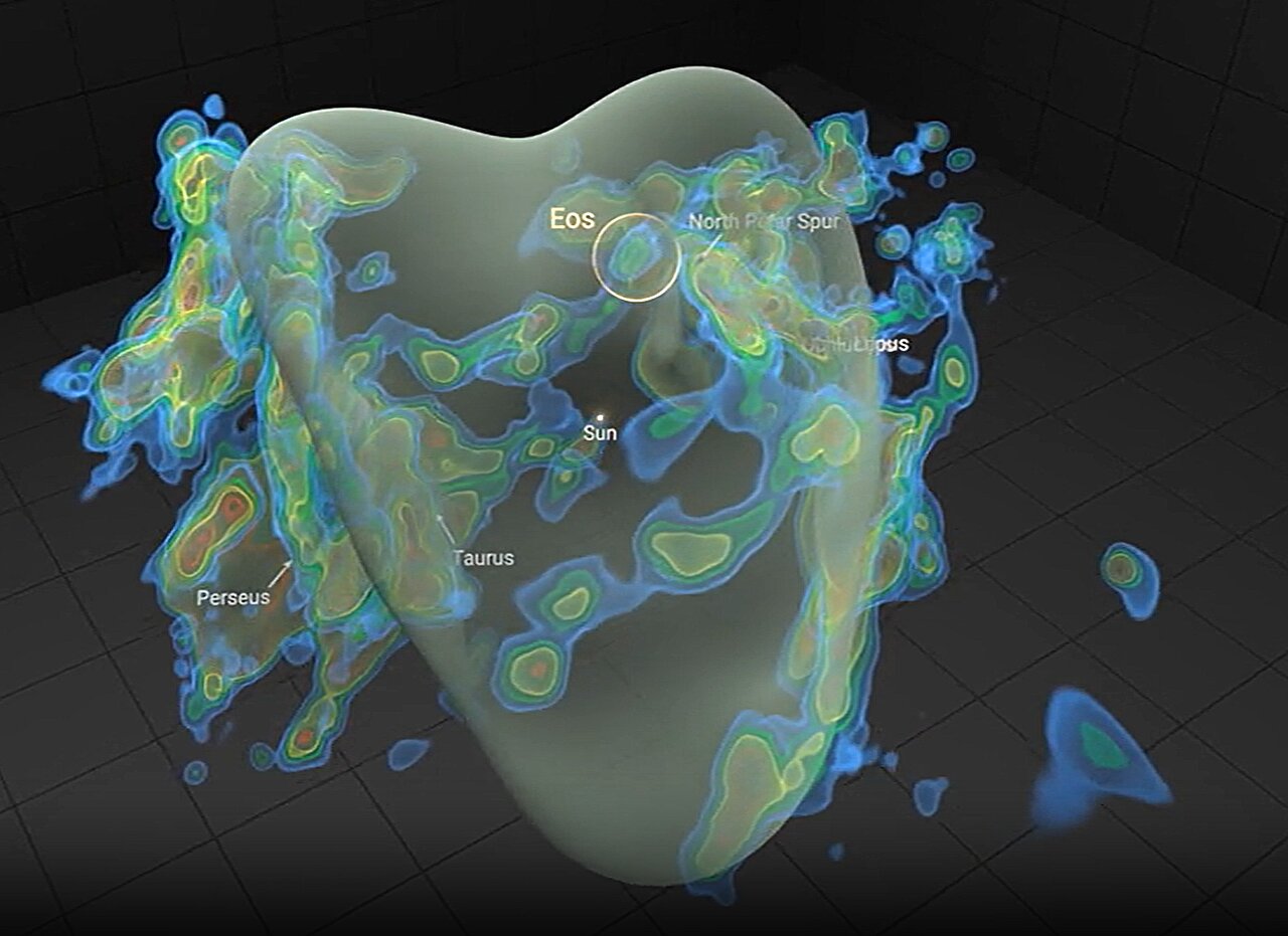 Güneş sistemimizin yakınında uzun görünmez olan geniş bir moleküler bulut keşfedildi