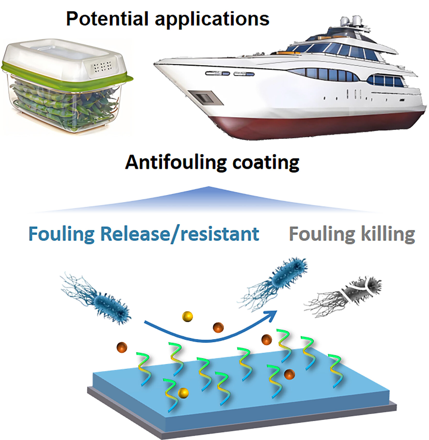 Bozulabilir silikon-hidrojel kaplama, verimli deniz biyo-kaldırma koruması sunar