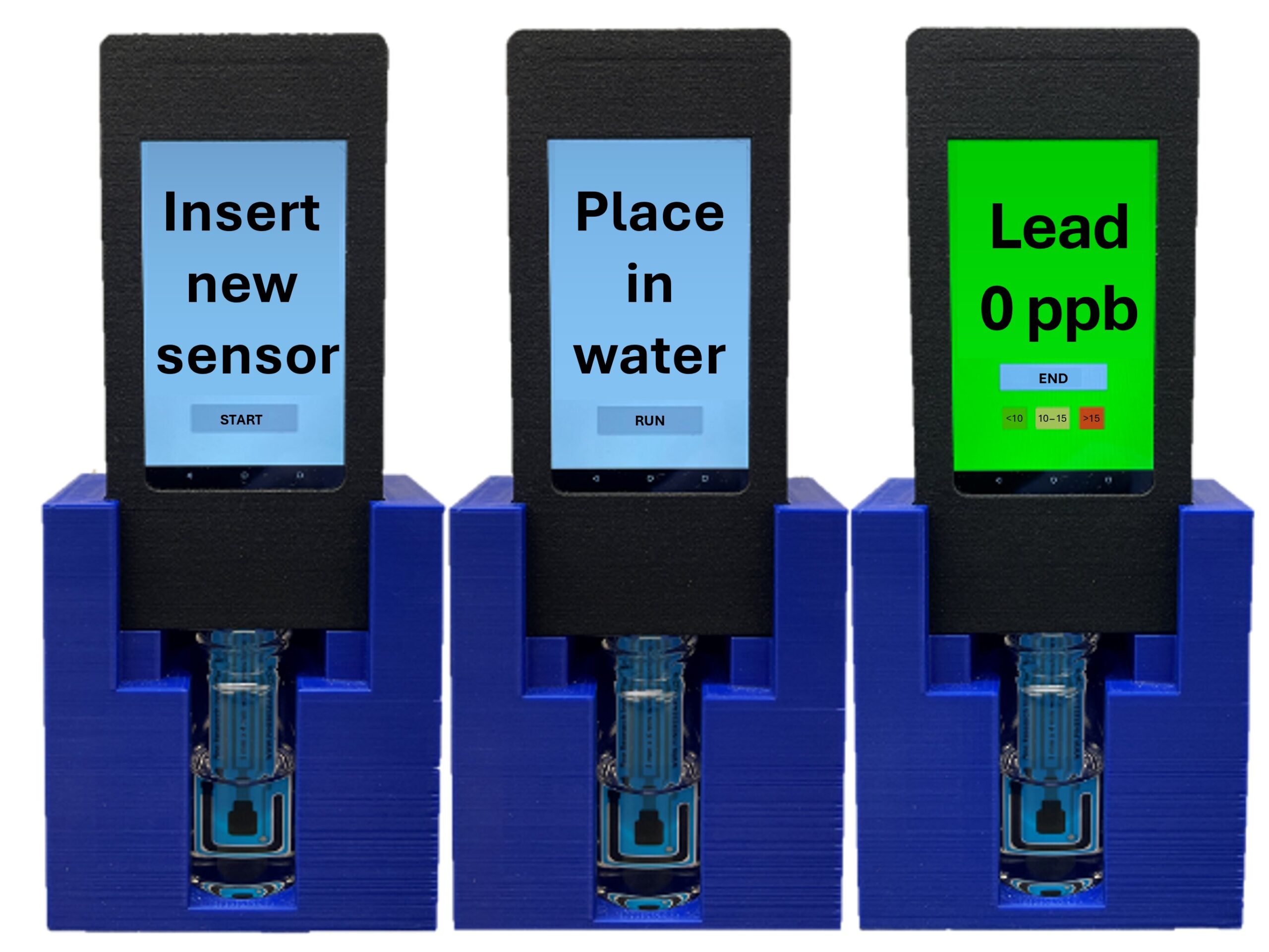 Taşınabilir sensör, musluk suyunda topluluk kurşun algılamasını sağlar