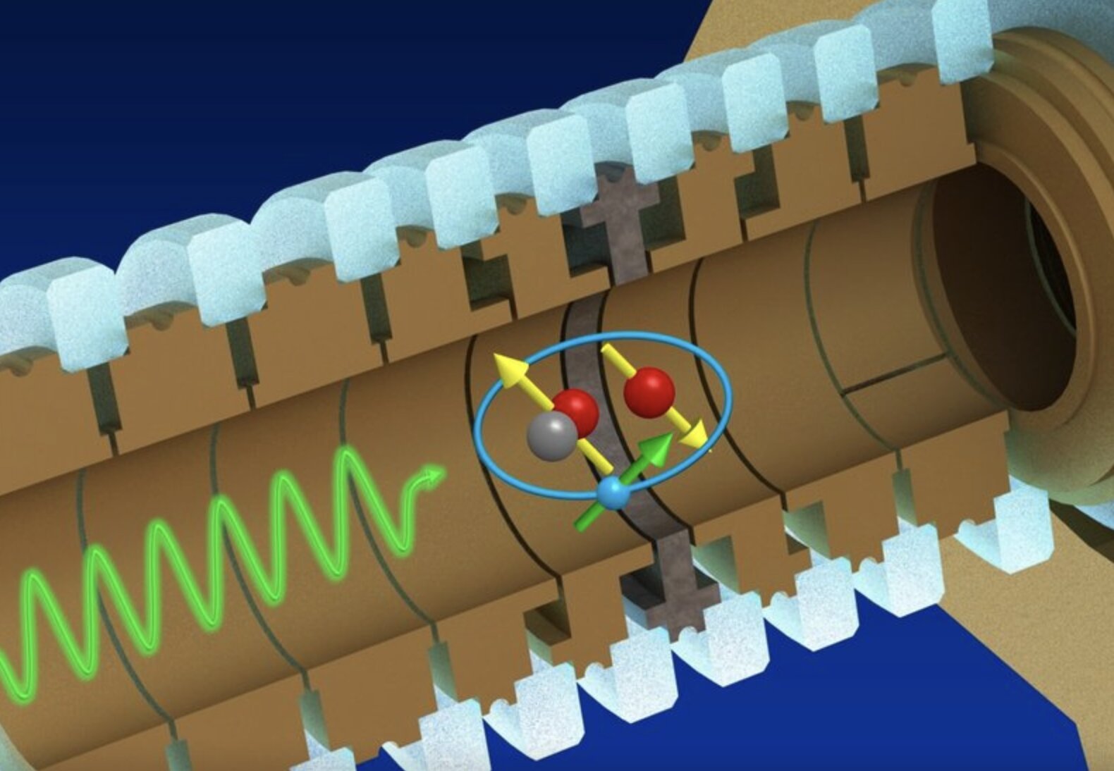 Tek bir moleküler hidrojen iyonunun rovibrasyonel zemin durumunu kontrol etmek için yeni bir yöntem