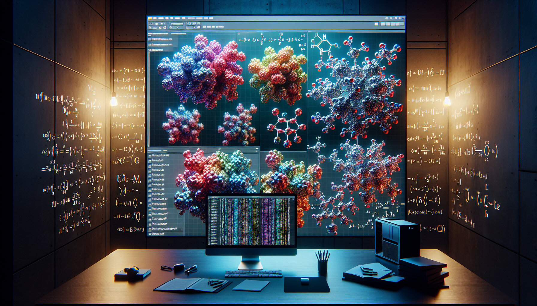 Yeni matematiksel yaklaşım, büyük molekül davranışının simülasyonlarını dönüştürür
