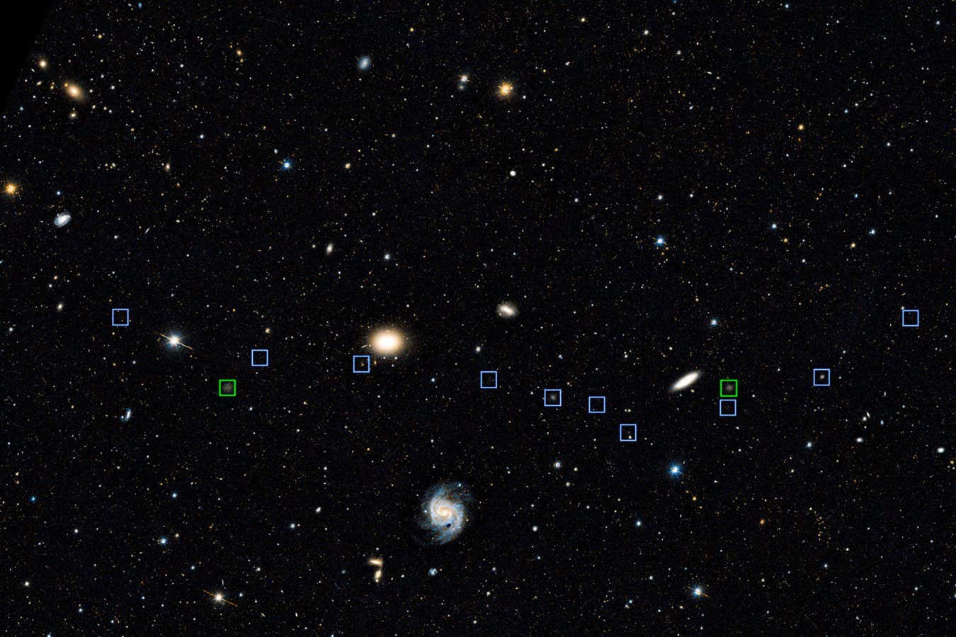 Kozmik bir mermi ile garip galaksiler yaratılmış olabilir