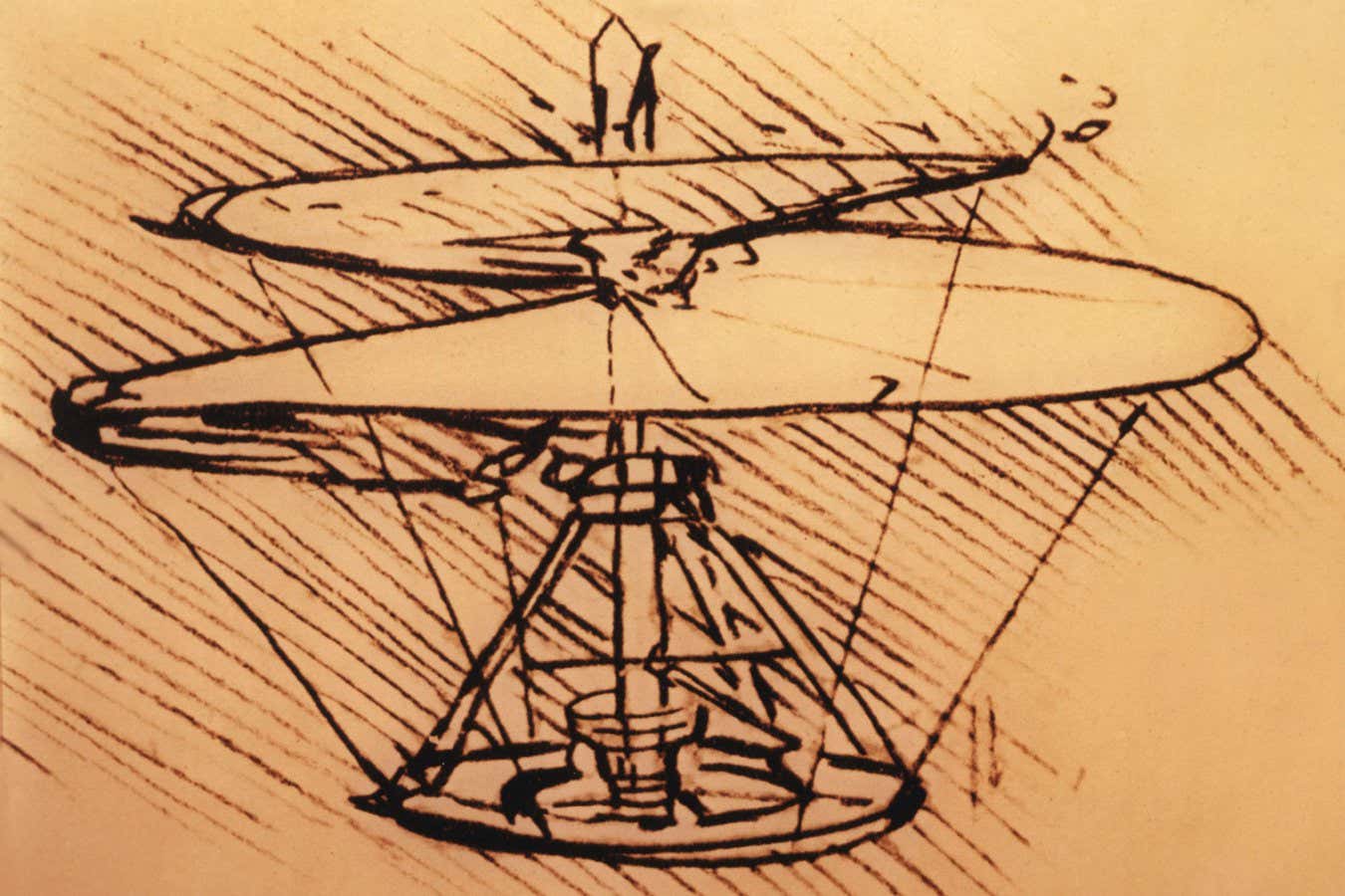 Leonardo Da Vinci'nin 'helikopter' tasarımı dronları daha sessiz hale getirebilir