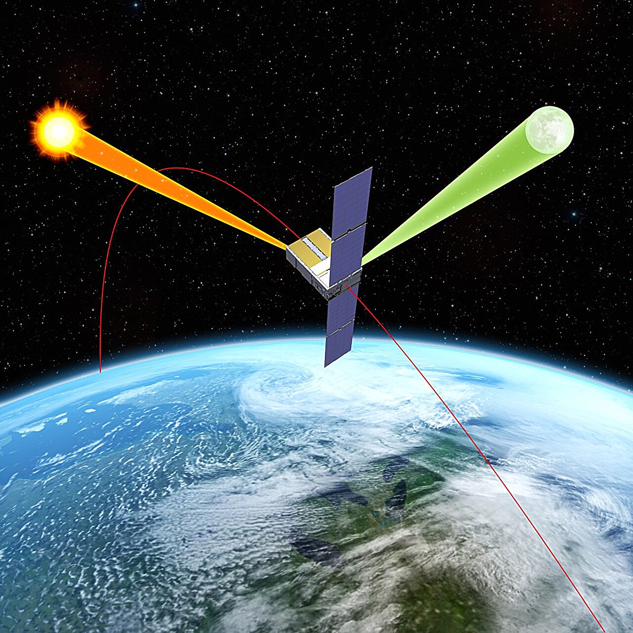 NASA Tech, uzaydan ölçümleri geliştirmek için ay ışığını kullanacak