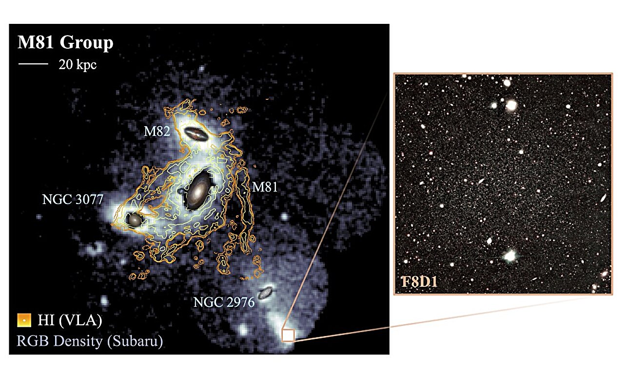 Hubble gözlemleri, yakındaki ultra difüze galaksisinin yıldız oluşum geçmişine daha fazla ışık tuttu