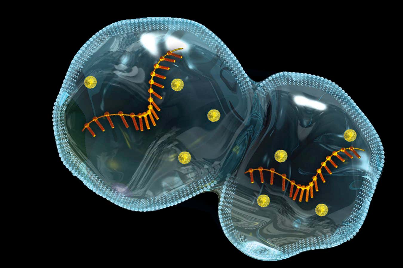 Mikrometeoritlerde kendi kendine monte edilen protoseller hayatın kökenine işaret ediyor