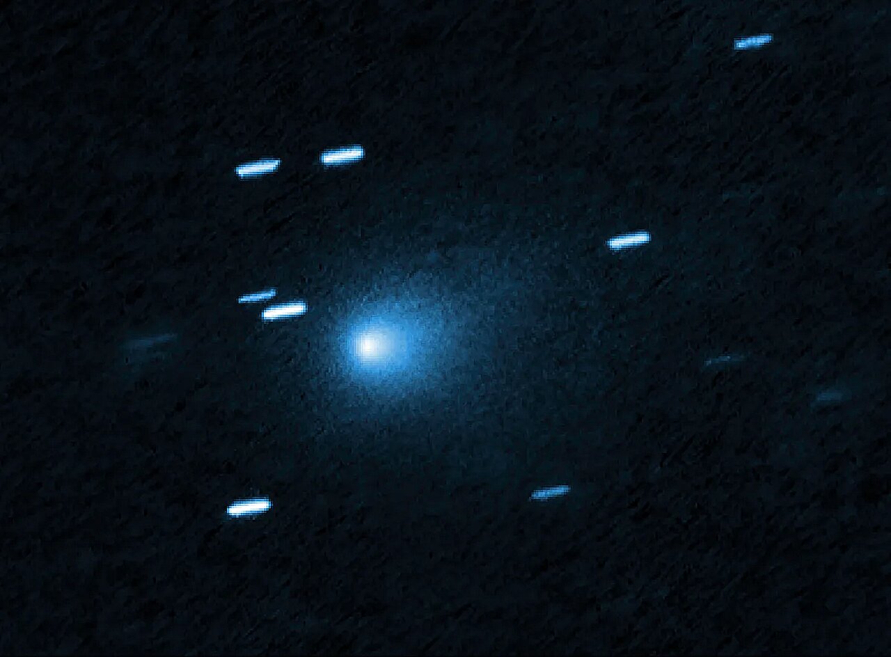 Hubble, üçüncü yıldızlararası ziyaretçinin çarpıcı görünümünü yakalar