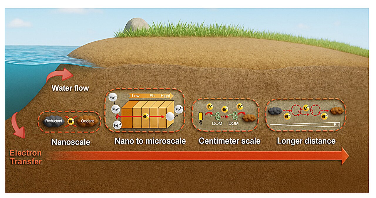 Çalışma gizli ortaya çıkar 'Elektron Karayolları' Bu güç yeraltı kimyası ve kirlilik temizliği