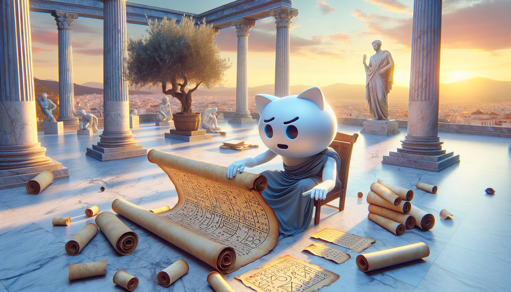 Chatgpt, antik Yunan matematik bulmacasından konulduğunda doğaçlama gibi görünüyor