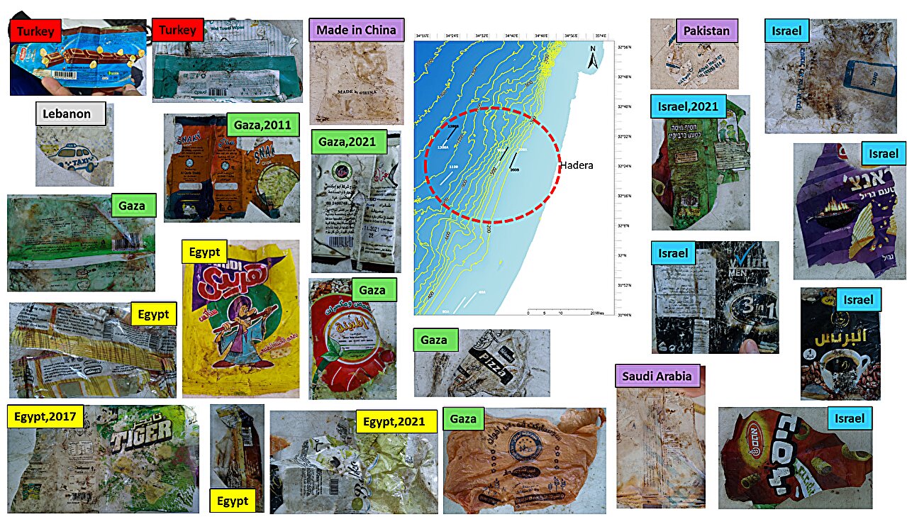 Derin denizde plastiği izlemek: Levant Havzası Nasıl Ambalaj Atıkları için Bir Lavabo Oldu