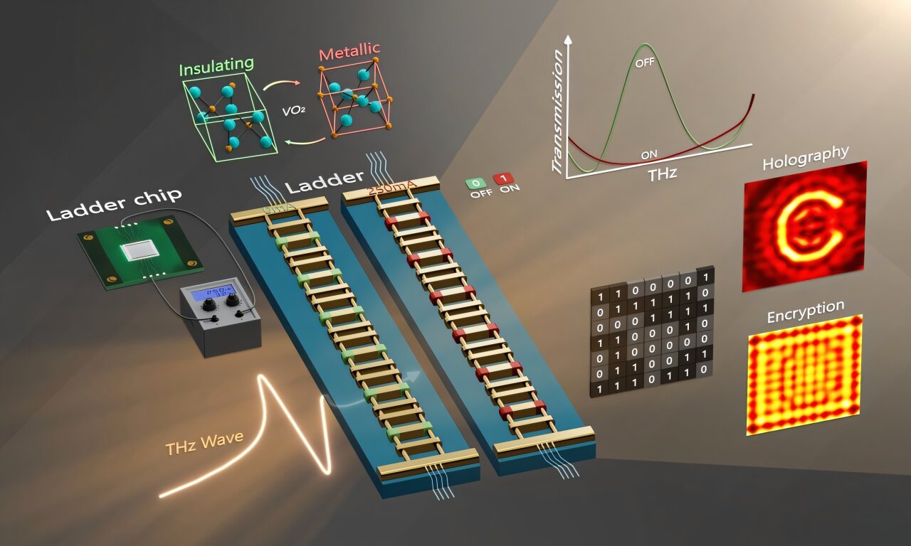 Elektriksel olarak ayarlanabilir metasurface gerçek zamanlı THz holografisinin kilidini açar
