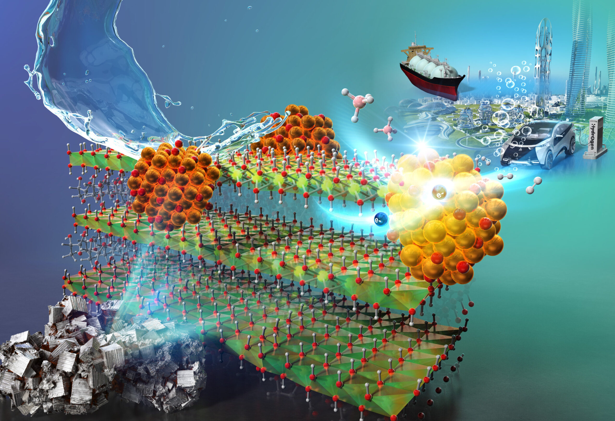 Pas'ı yakıta dönüştürmek: uygun maliyetli hidrojen depolama için geliştirilen yeşil pas katalizörü