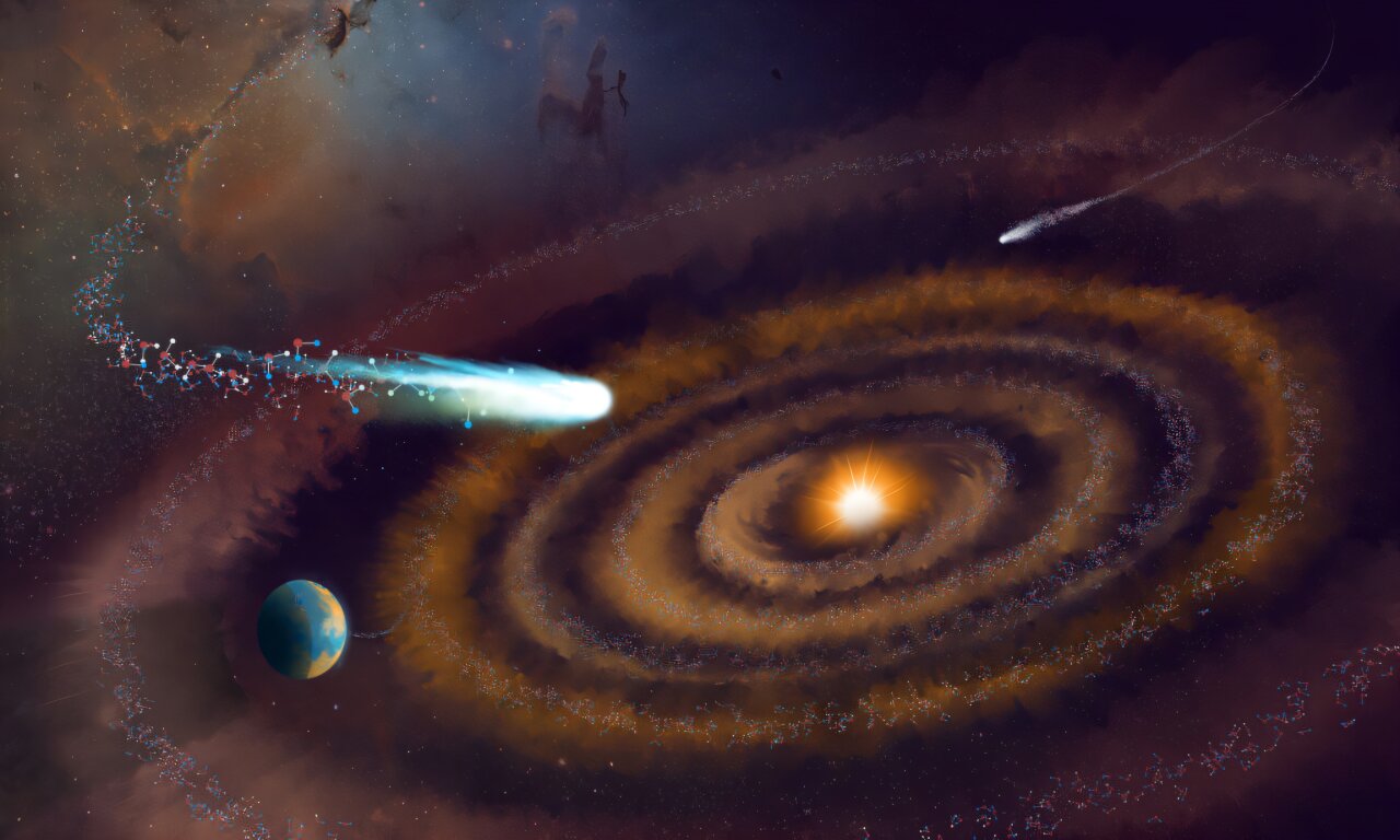 Gezegen oluşturan bir diskte 'ağır su'nun ilk tespiti