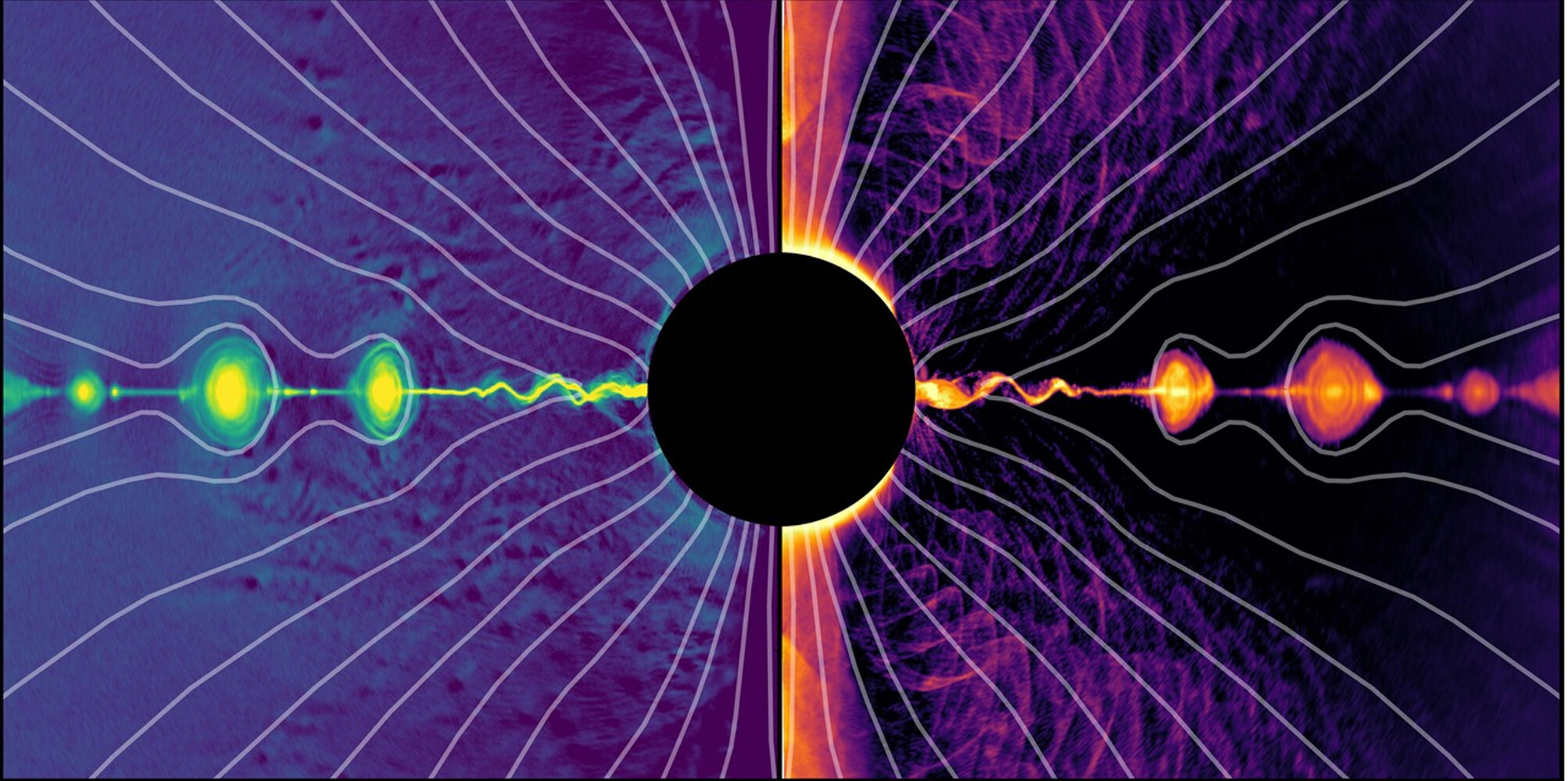 Kara delikler nasıl güçlü göreceli jetler üretir?