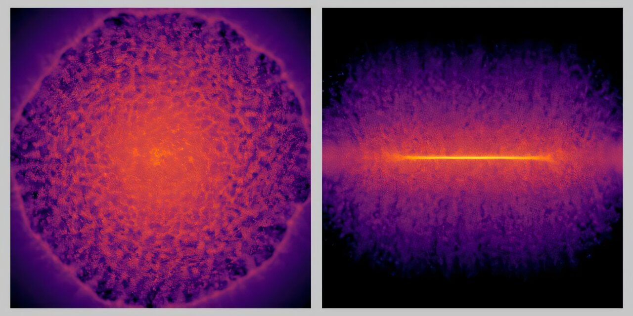 Simüle edilmiş Samanyolu: 7 milyon CPU çekirdeği kullanan 100 milyar yıldız