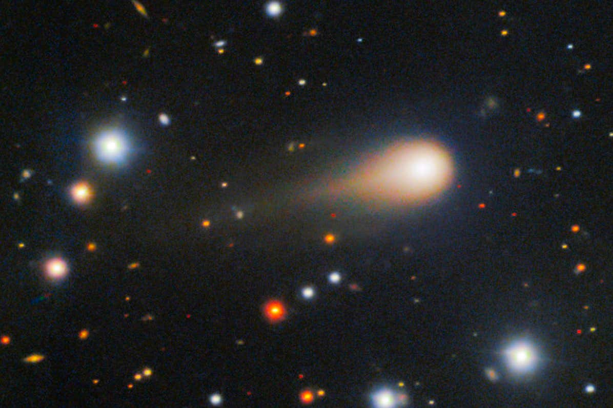 A deep image of interstellar Comet 3I/ATLAS